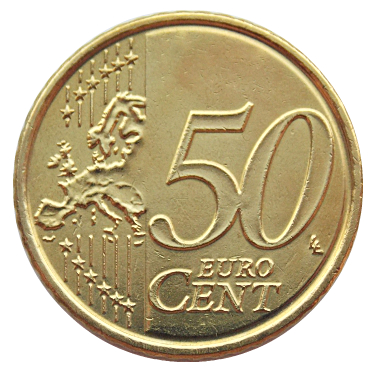 Бельгия 2012 год . 50 евроцентов .